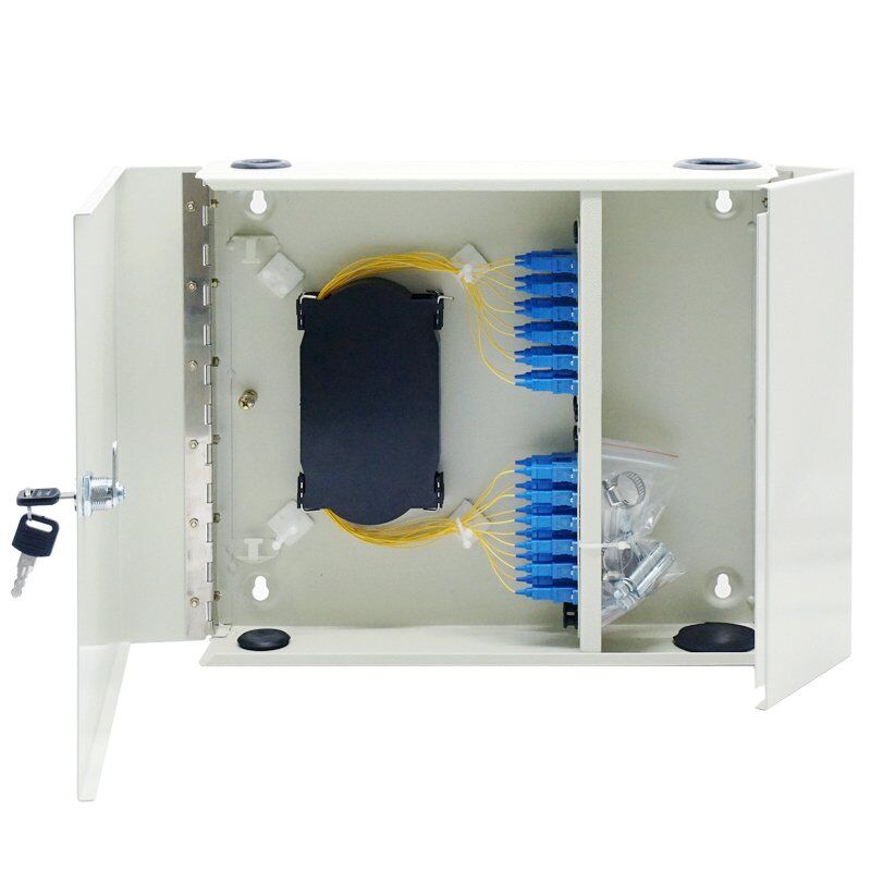 FWB-D-24SC_fiber distribution box_wall-mounted_24 ports_SC Pigtails
